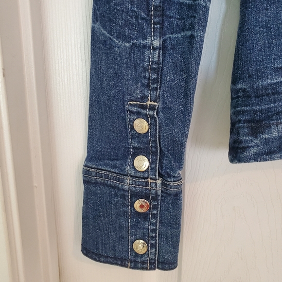 Fubu The Collection Blazer Style Denim Jacket - Picture 12 of 16